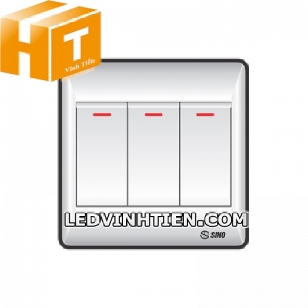 Công tắc ba 1 chiều S983N1R Sino Vanlock