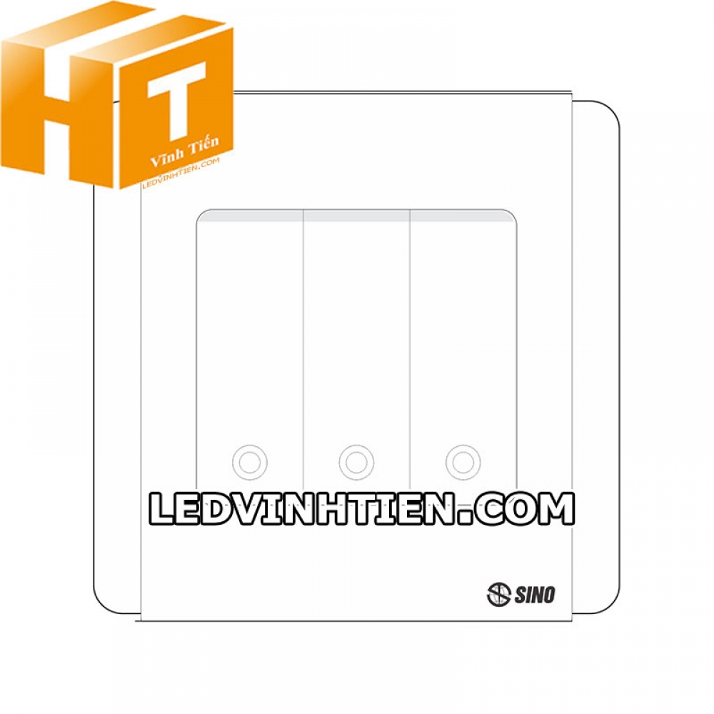 Công tắc ba 2 chiều S66SDM3 Sino Vanlock