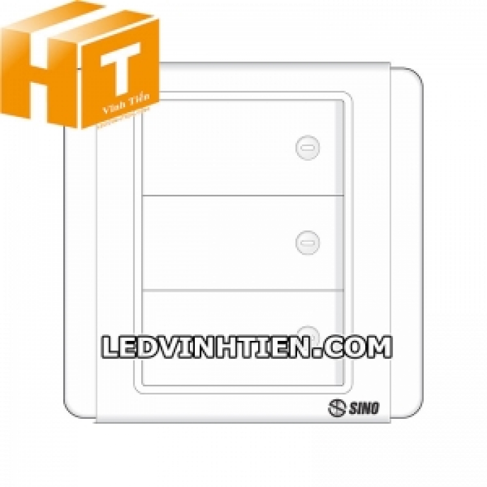 Công tắc ba 1 chiều S66DN3 Sino Vanlock
