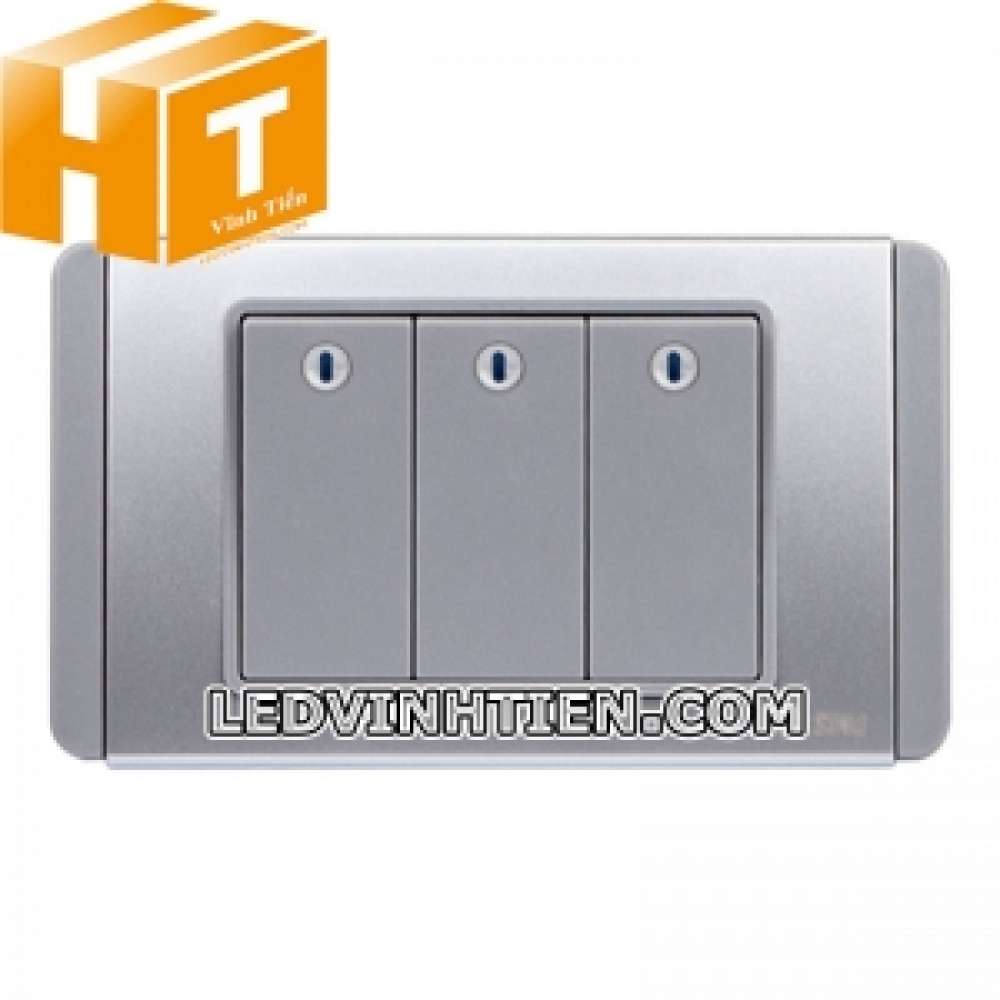 Công tắc ba 1 chiều S68DG3A Sino
