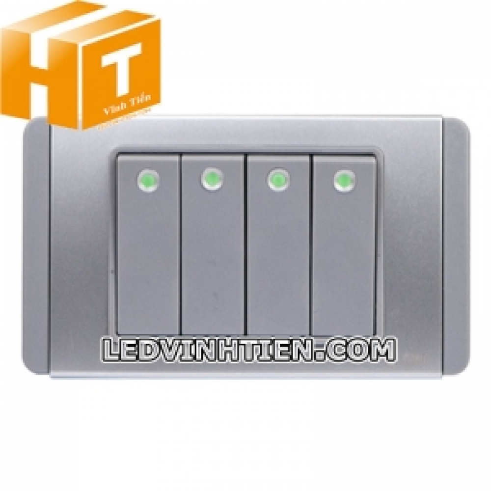 Công tắc bốn 2 chiều S68DGM4 Sino