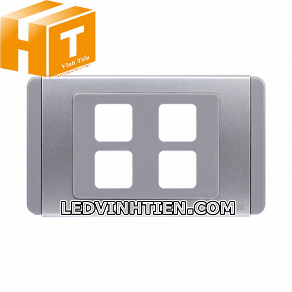 Mặt công tắc 4 lỗ S68G4X Sino