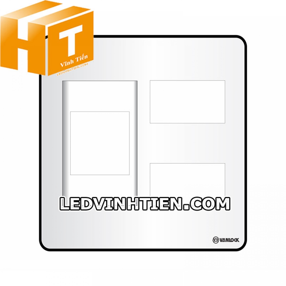 Mặt nhựa 1 MCCB kiểu A SC2XA Sino Vanlock