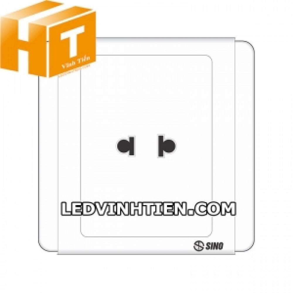 Ổ cắm đơn 2 chấu S66U Sino