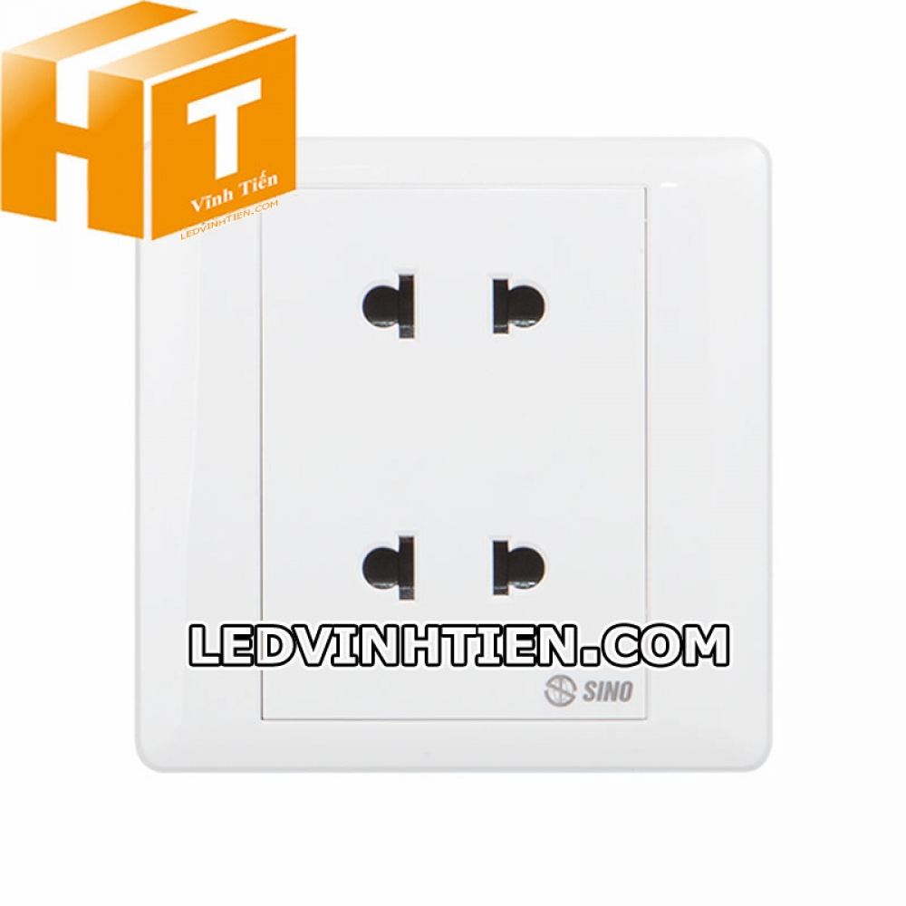 Ổ cắm đôi 2 chấu S98U2 Sino Vanlock