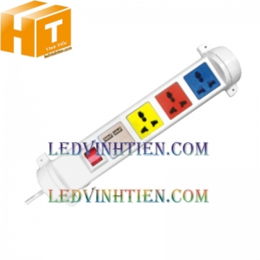 Ổ cắm đa năng LIOA 4D32WN2XUSB