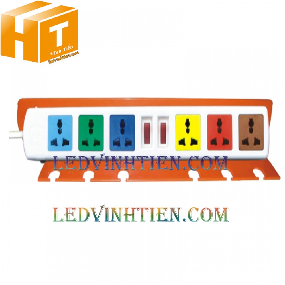 Ổ cắm 6 đa năng LIOA 6D12NWG