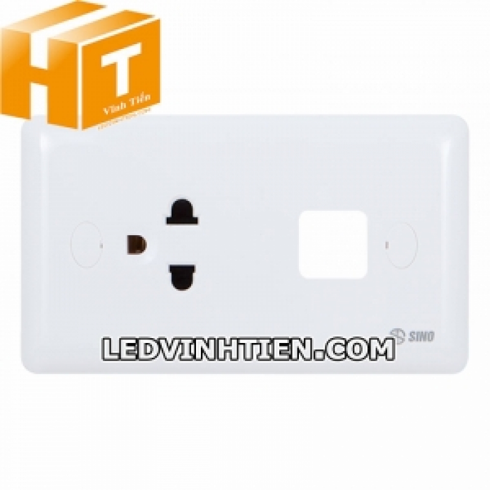Ổ cắm đơn 3 chấu S198EX / S198EXV Sino Vanlock