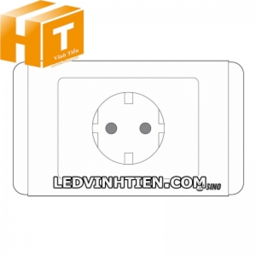 Ổ cắm Schuko tiếp đất S68/16 Sino Vanlock