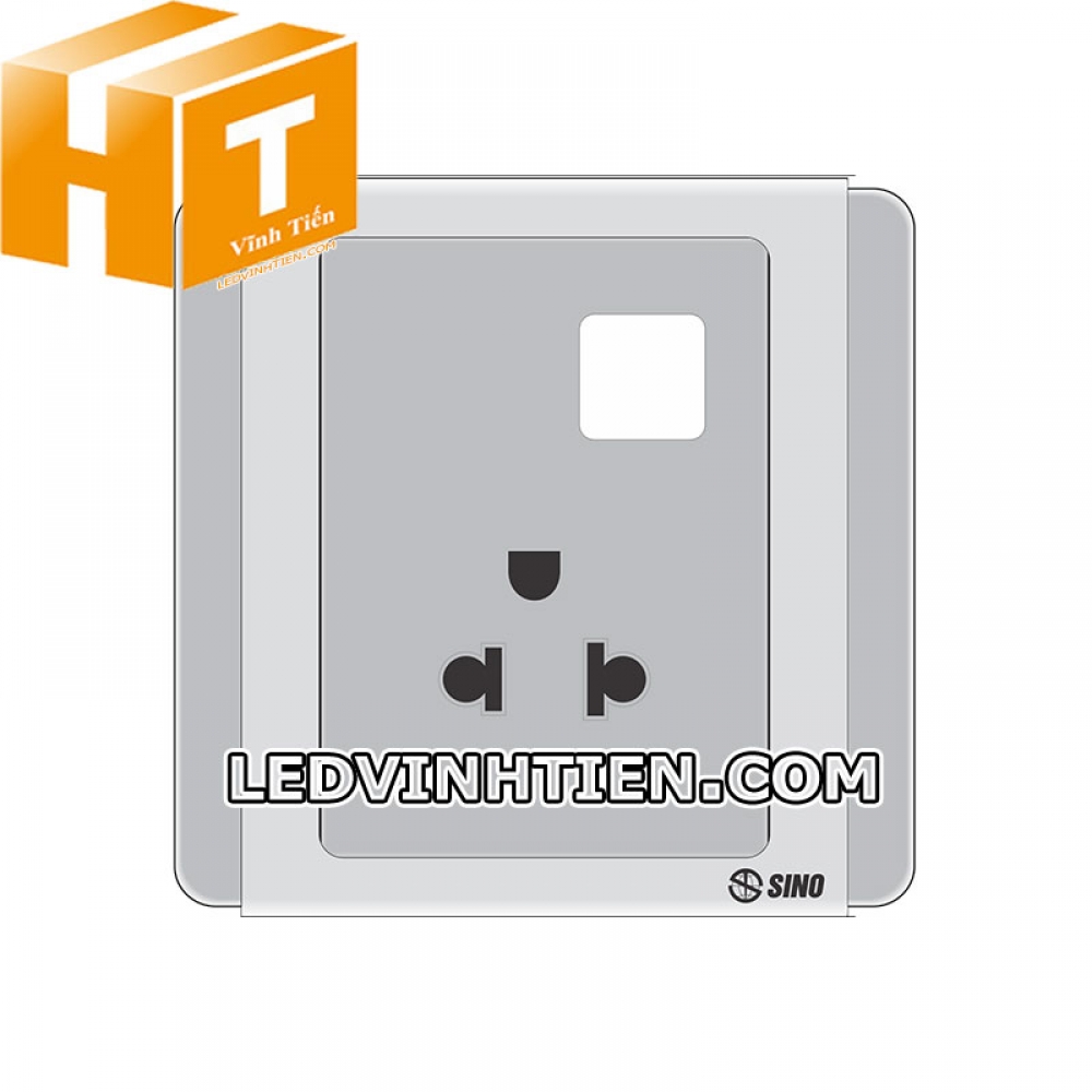 Ổ cắm đơn 3 chấu 1 lỗ S66GUEX Sino