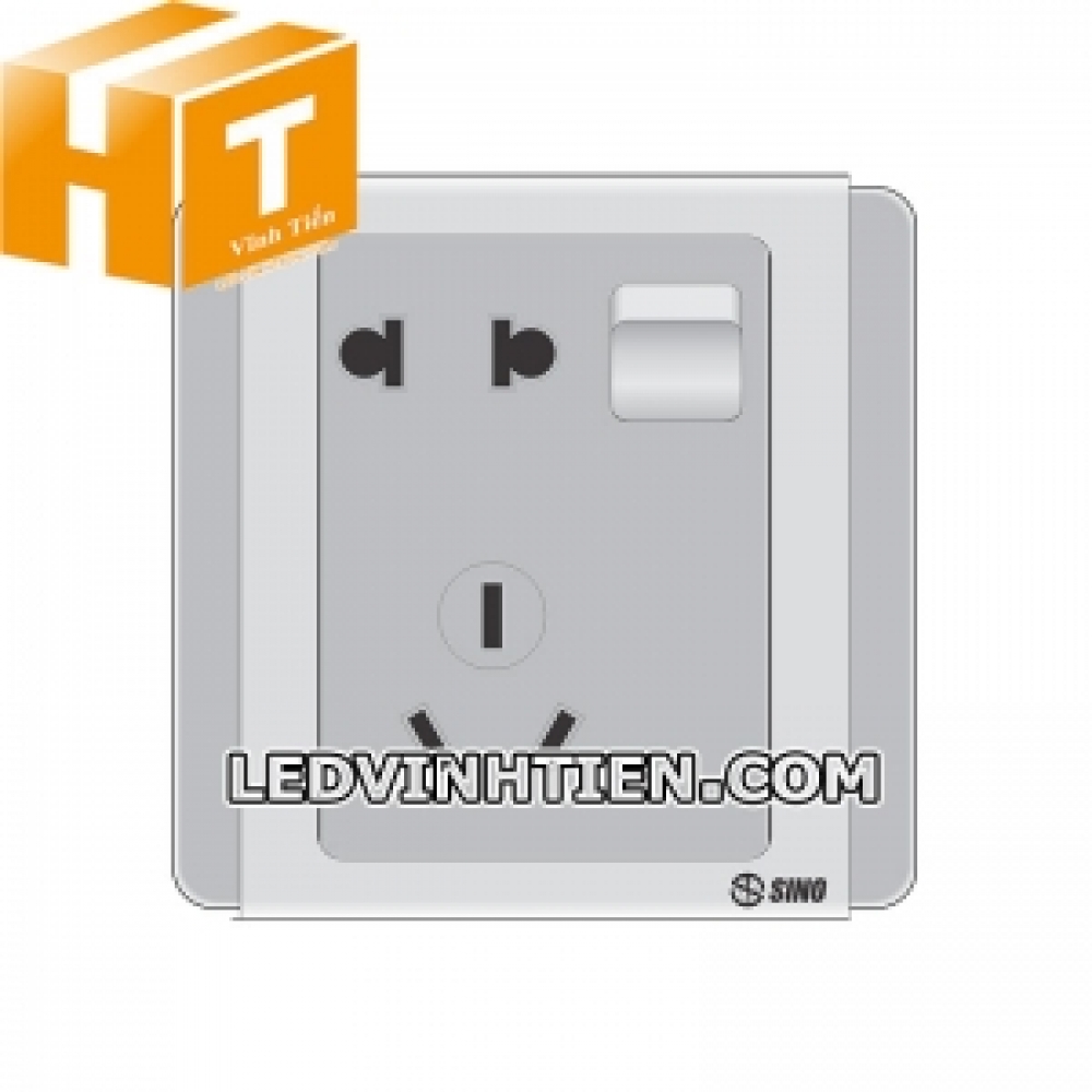 Ổ cắm 3 chấu Úc và 2 chấu S66GU/10USS Sino Vanlock