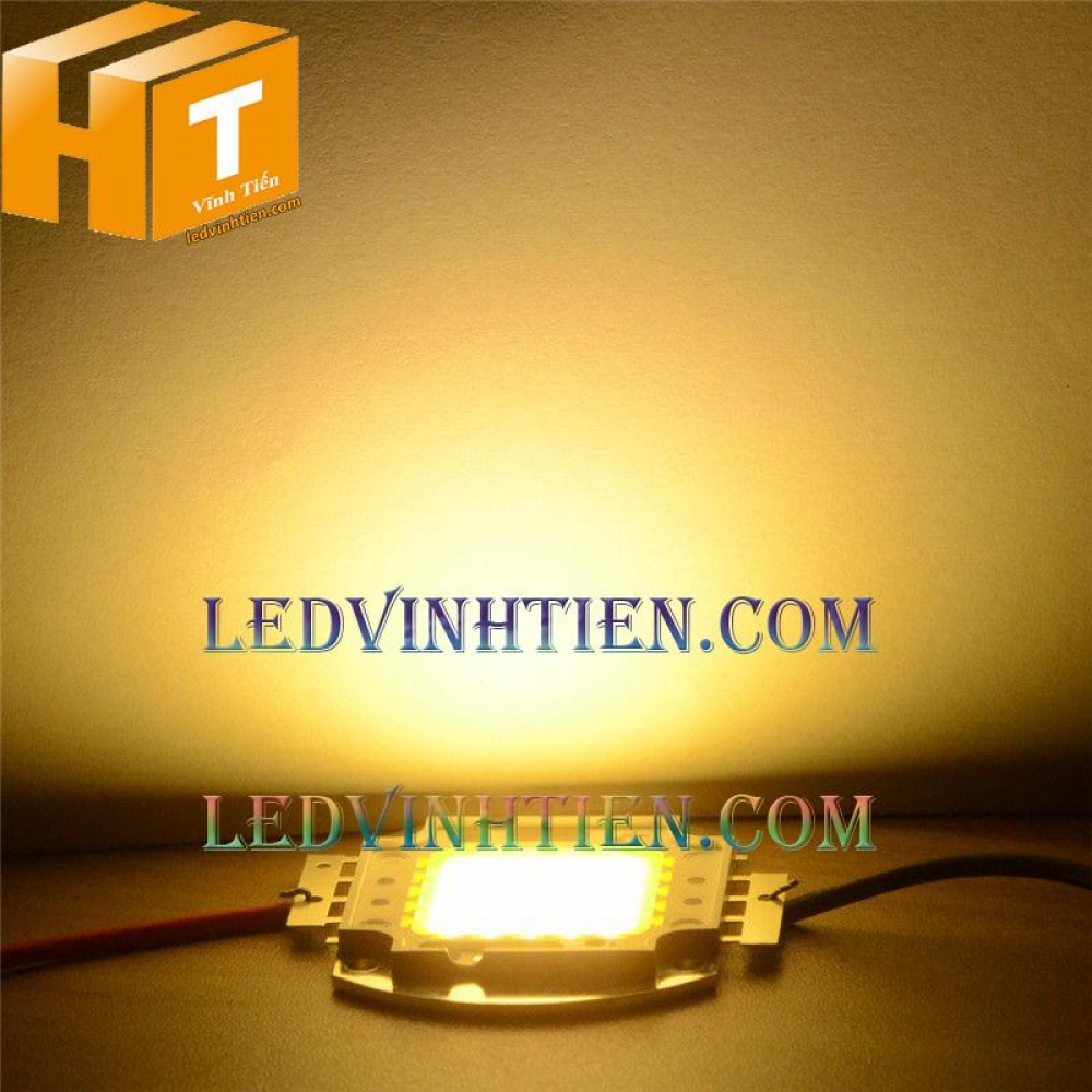 Tim đèn pha 10w màu vàng