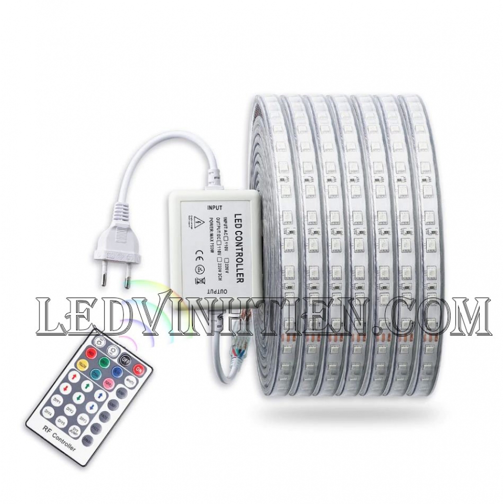 Bộ điều khiển led dây 220V RGB