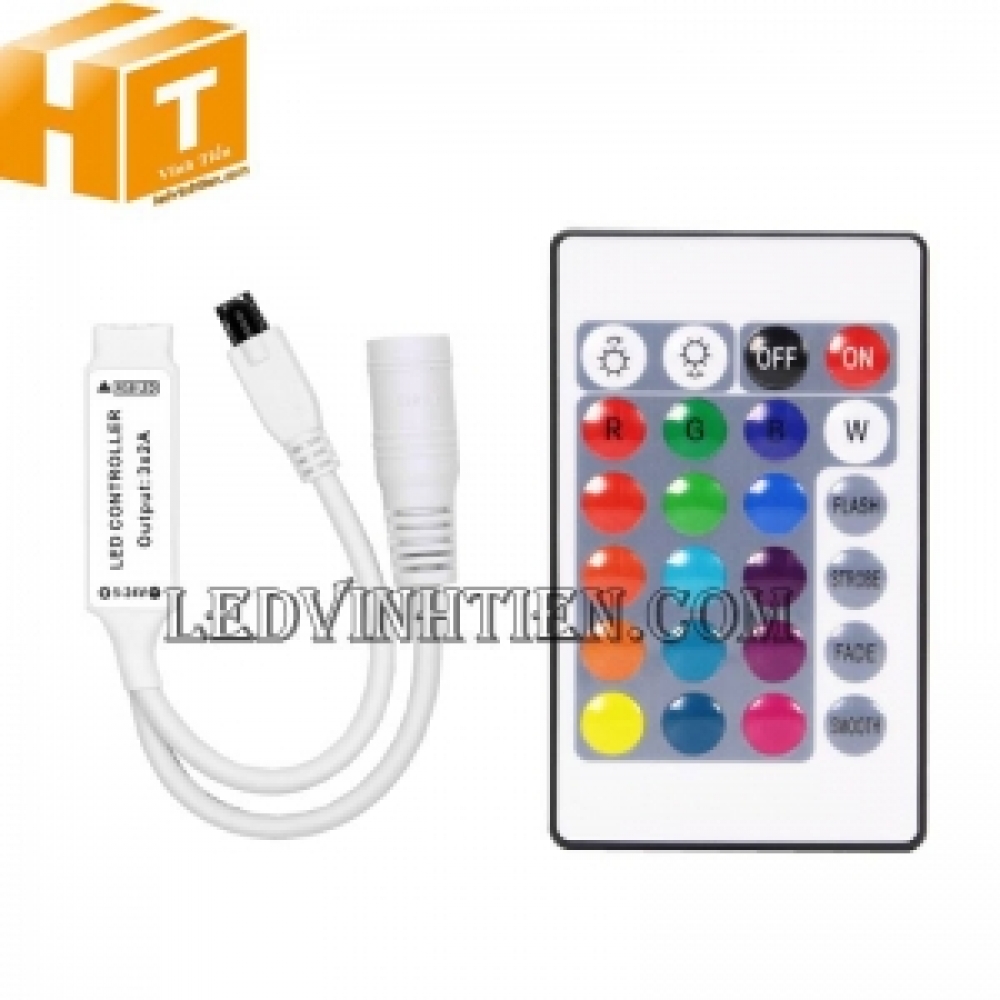 Bộ điều khiển led dây RGB 5-24V