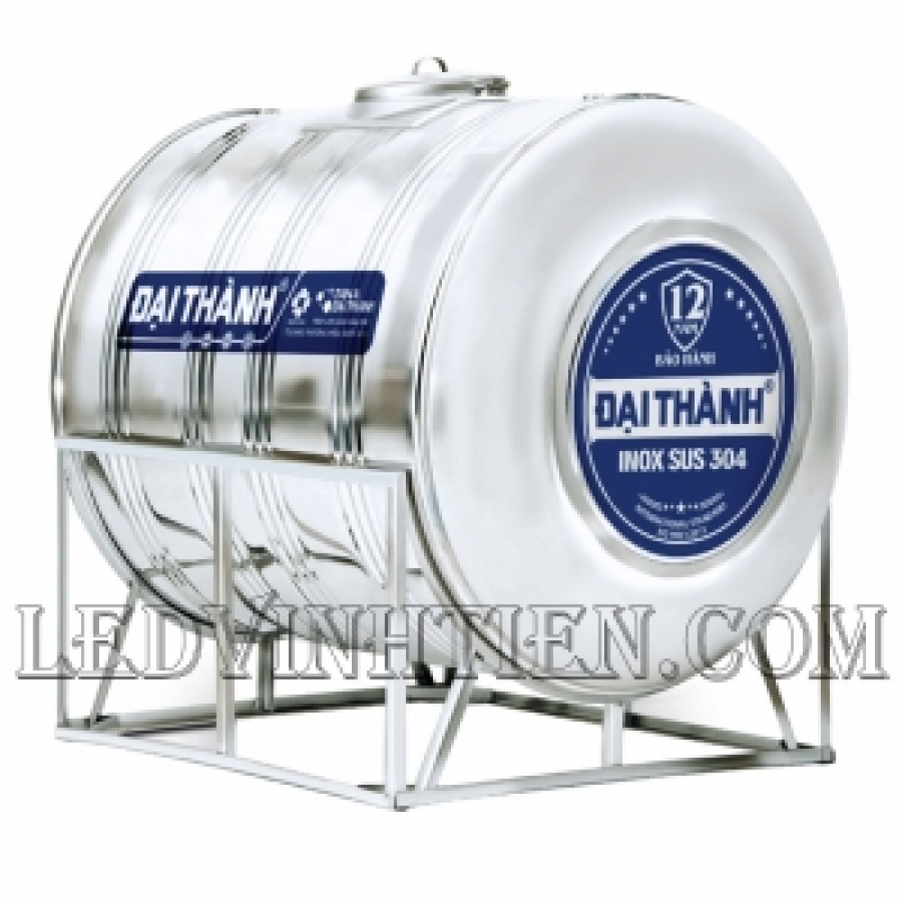Bồn nước inox I2.500 Ngang (ϕ1440) - SUS 304