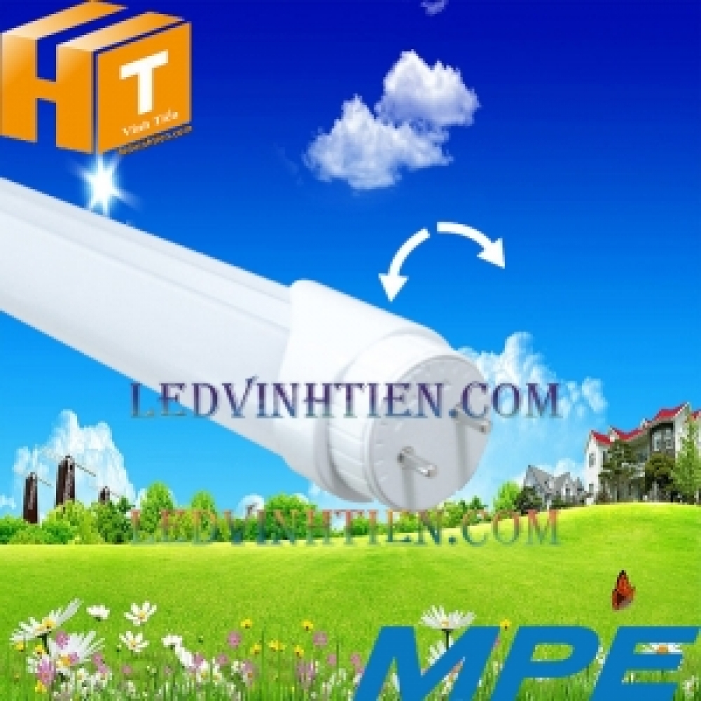 Đèn led tuýp T8 1m2 MPE
