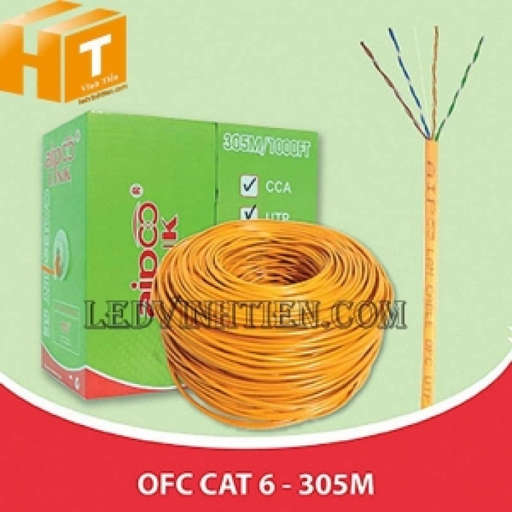 Cáp mạng Aipoo Link CAT5e UTP OFC