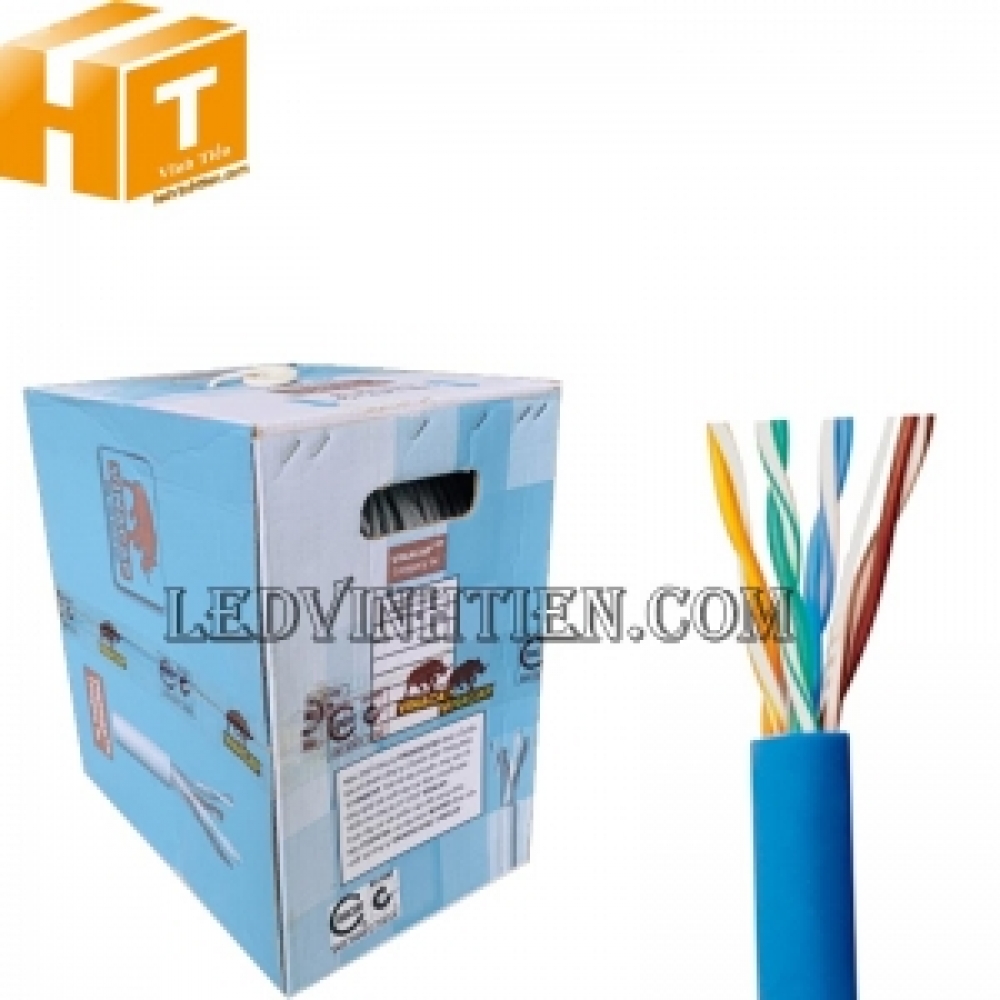 Cáp mạng VIVANCO CAT.5E UTP vỏ nhựa PVC