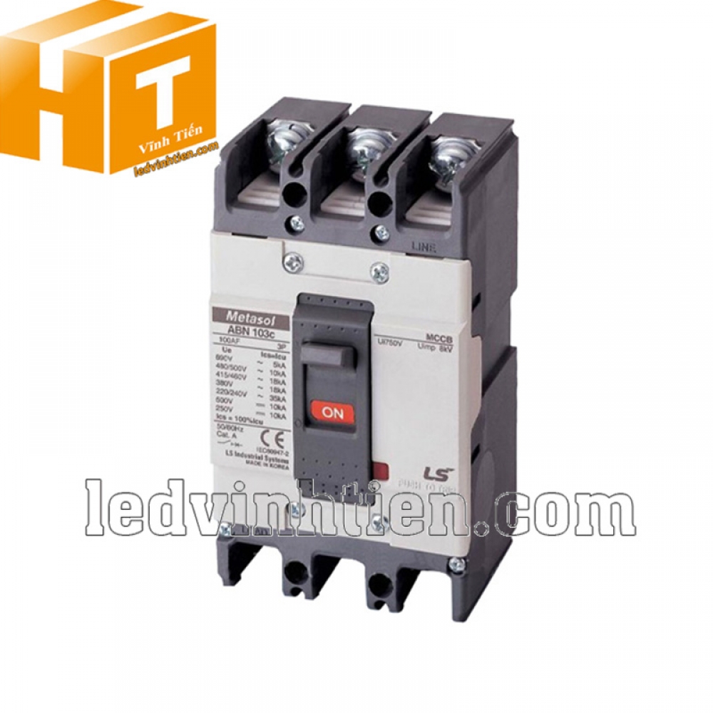 Aptomat LS MCCB 3P 60A 22kA