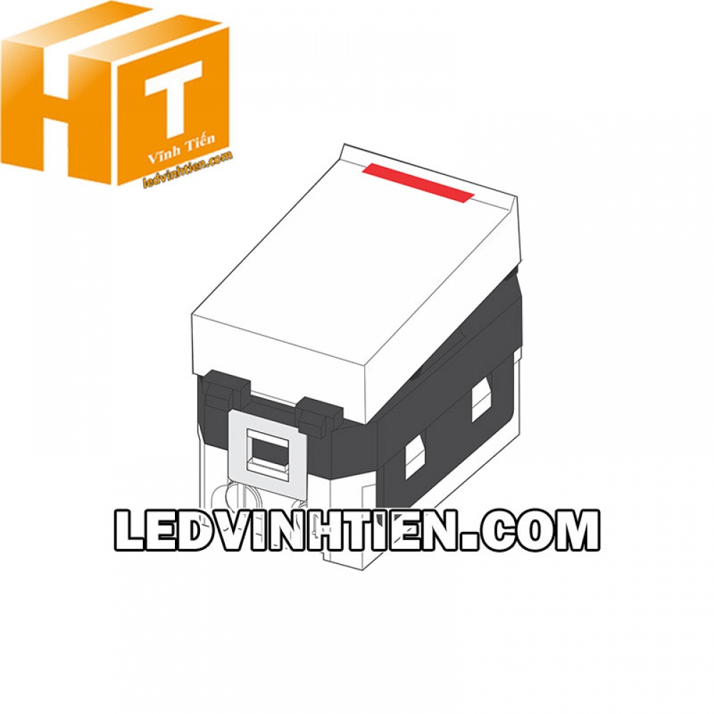 Công tắc 1 chiều cỡ nhỏ 16A có đèn Sino Vanlock