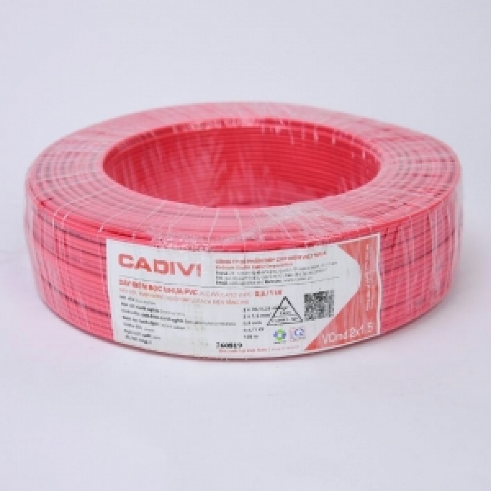 Dây điện Cadivi VCmd 2x1.5