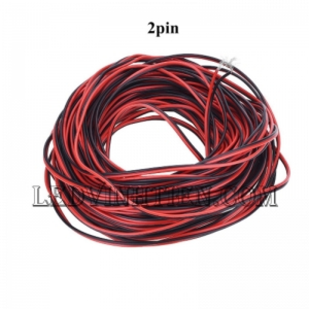 Dây điện đỏ đen dùng cho led