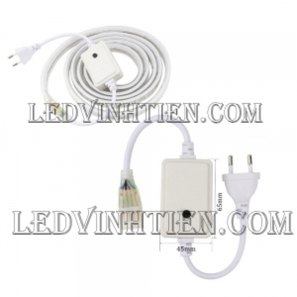 Dây nguồn led 5050 RGB 220V