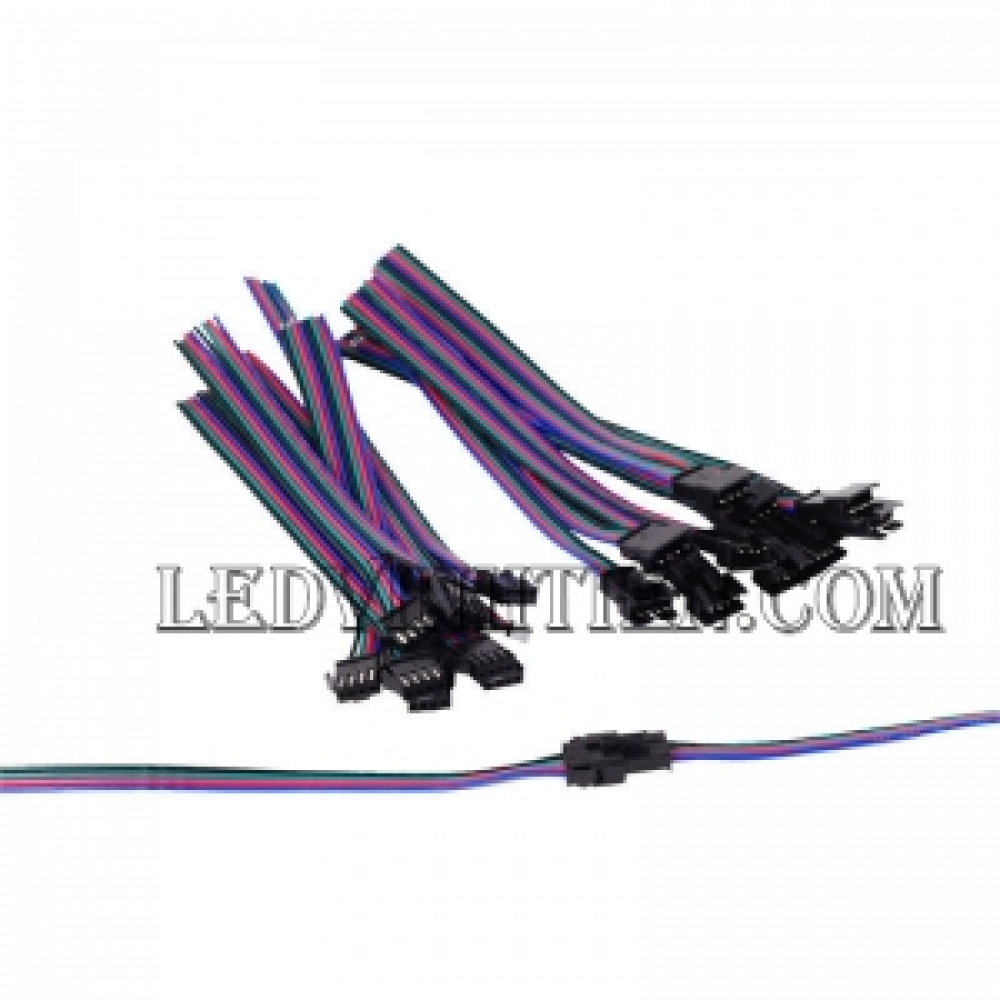 Dây nối 4 ghim LED RGB