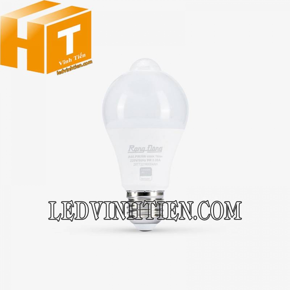 LED BULB Tròn A60.PIR/9W Rạng Đông