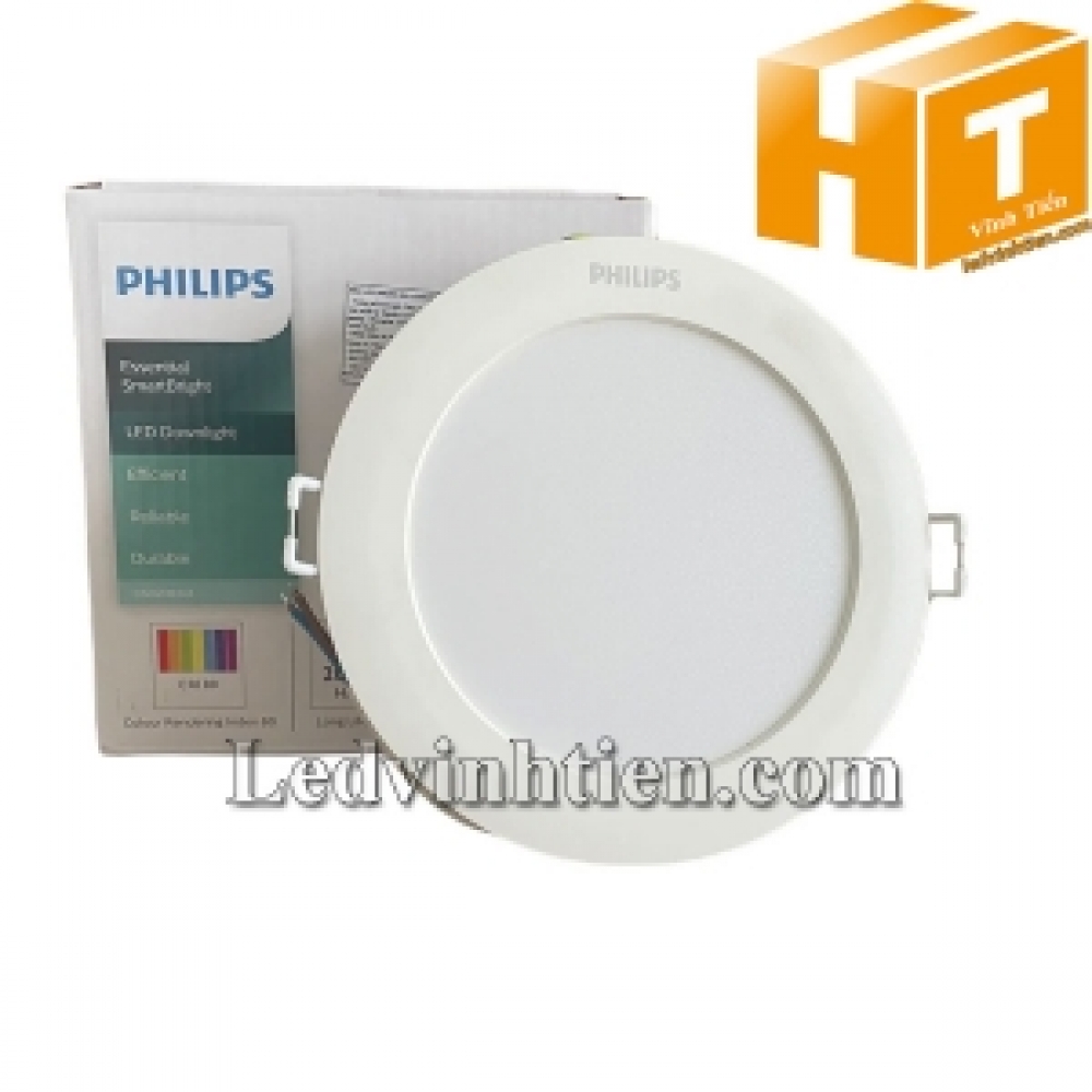 Đèn led âm trần tròn 10,5w DN020B D150 Philips