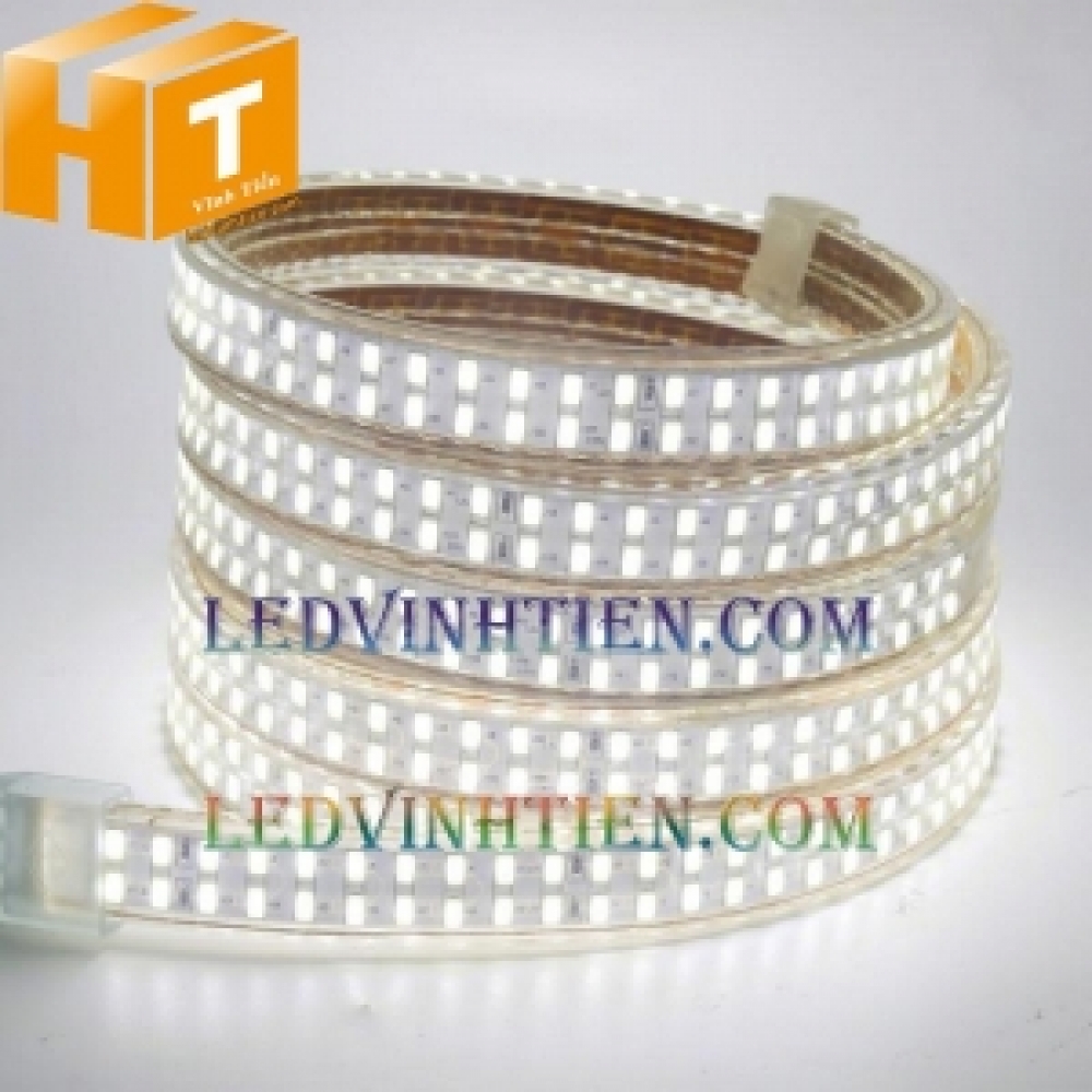 Đèn led dây 2835 led đôi 220v màu trắng