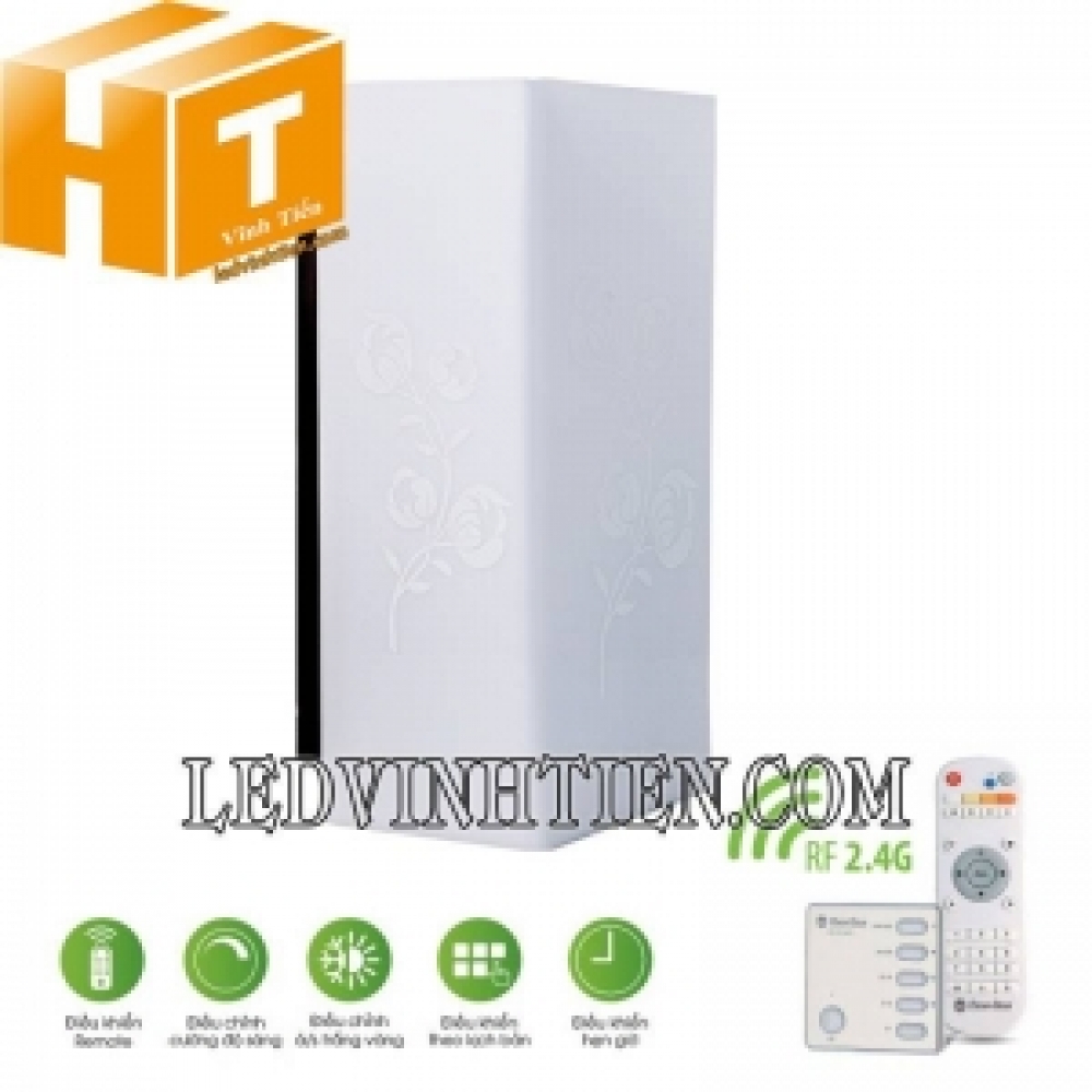 Đèn led gắn tường D GT08L/6W.RF Rạng Đông