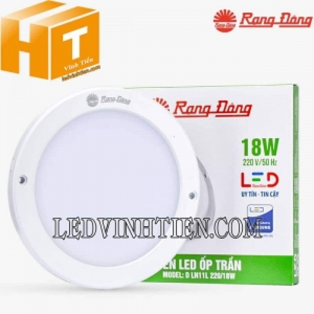 Đèn led ốp trần tròn 220/18W LN11