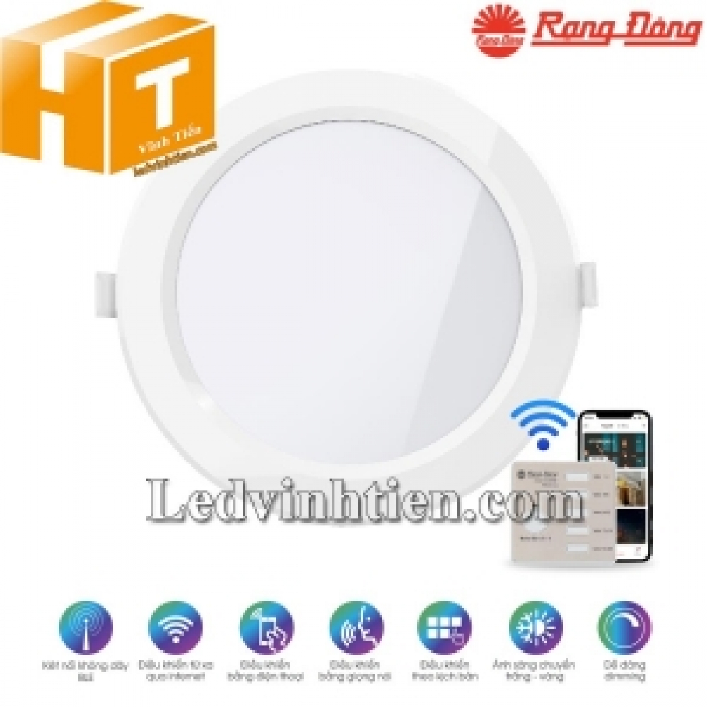 Đèn Led Panel Tròn Đổi Màu 135/12W PT04.BLE