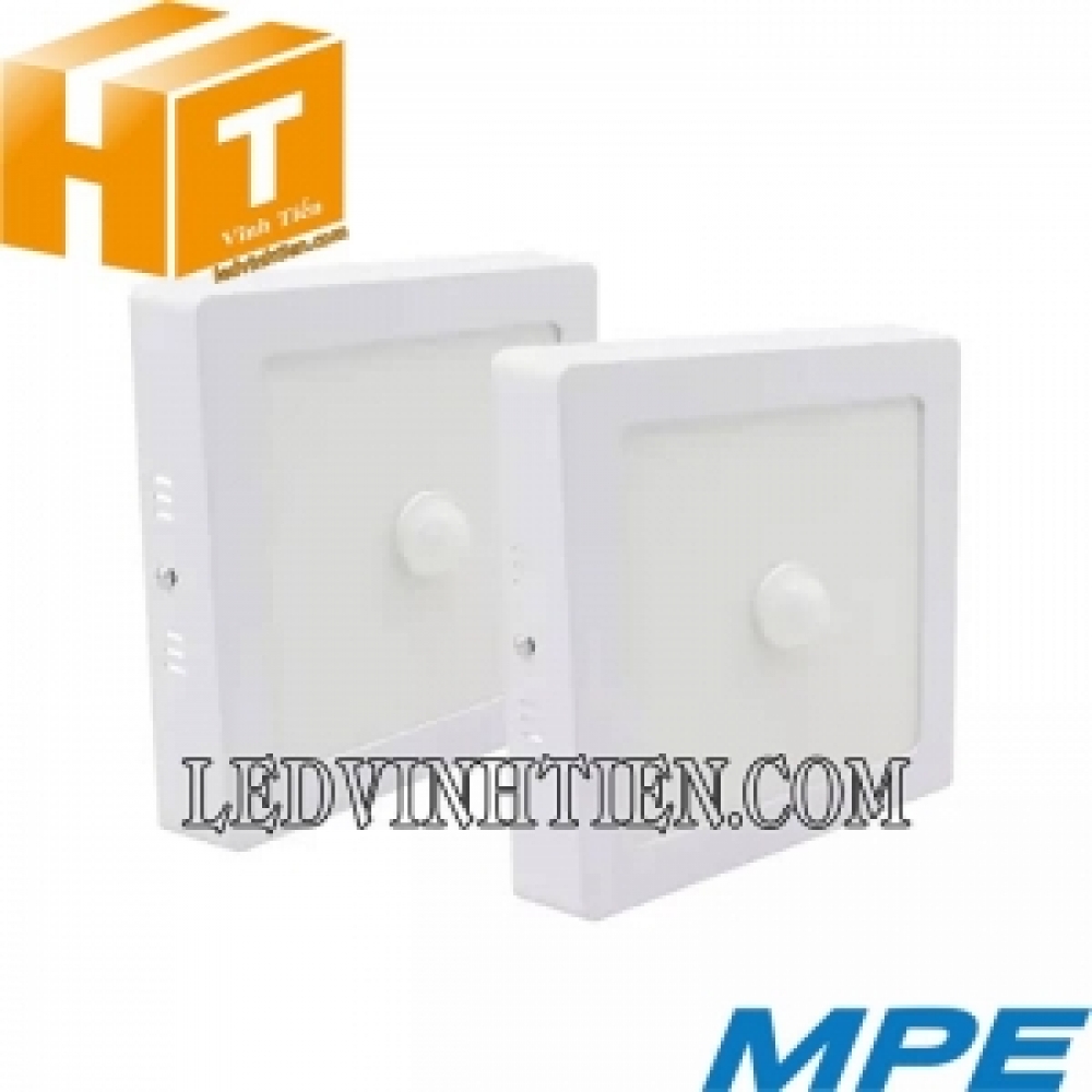 Đèn ốp nổi vuông 18W cảm biến chuyển động MPE