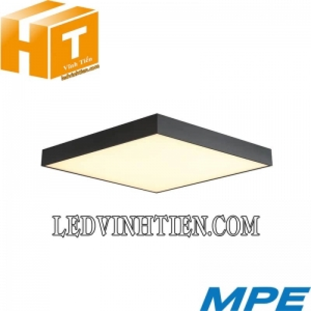 Đèn ốp nổi vuông 24W 3 màu tràn viền MPE