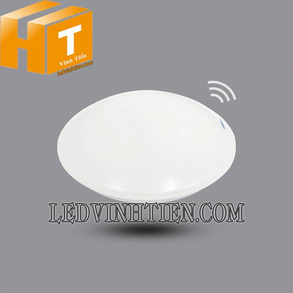 Đèn ốp trần tròn cảm biến 12W PLCA295L12/SS Paragon