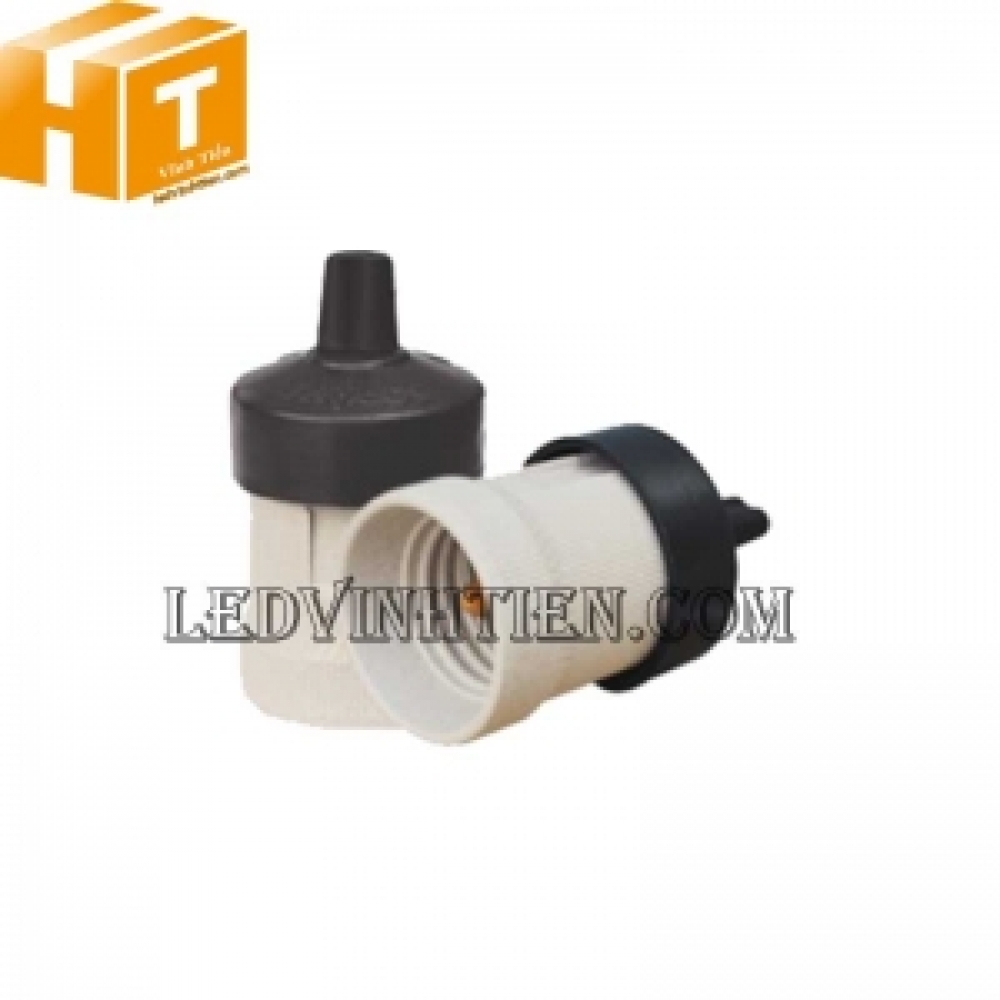 Đui đèn sứ kiểu xoáy chống cháy