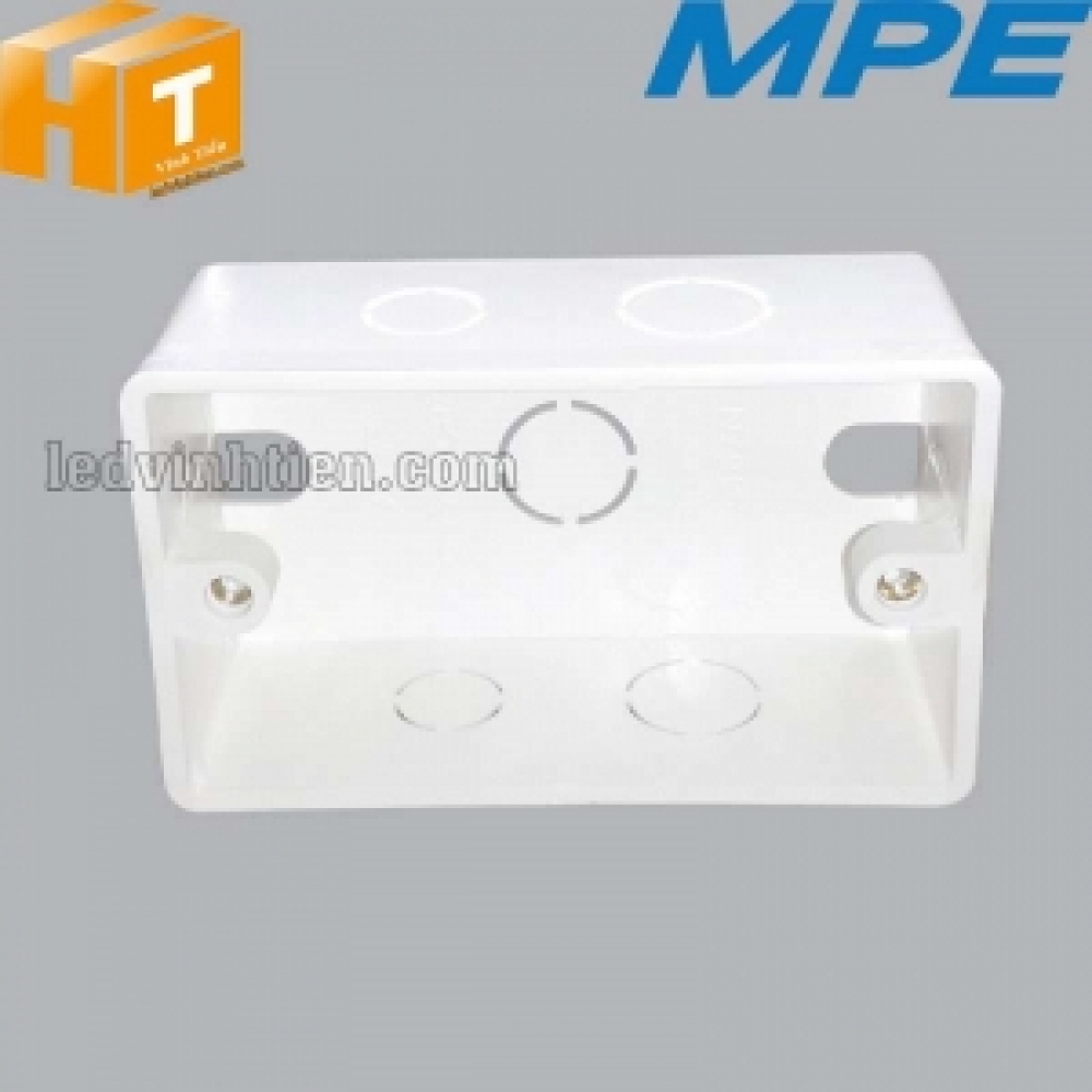 Hộp nhựa âm tường đơn A157N