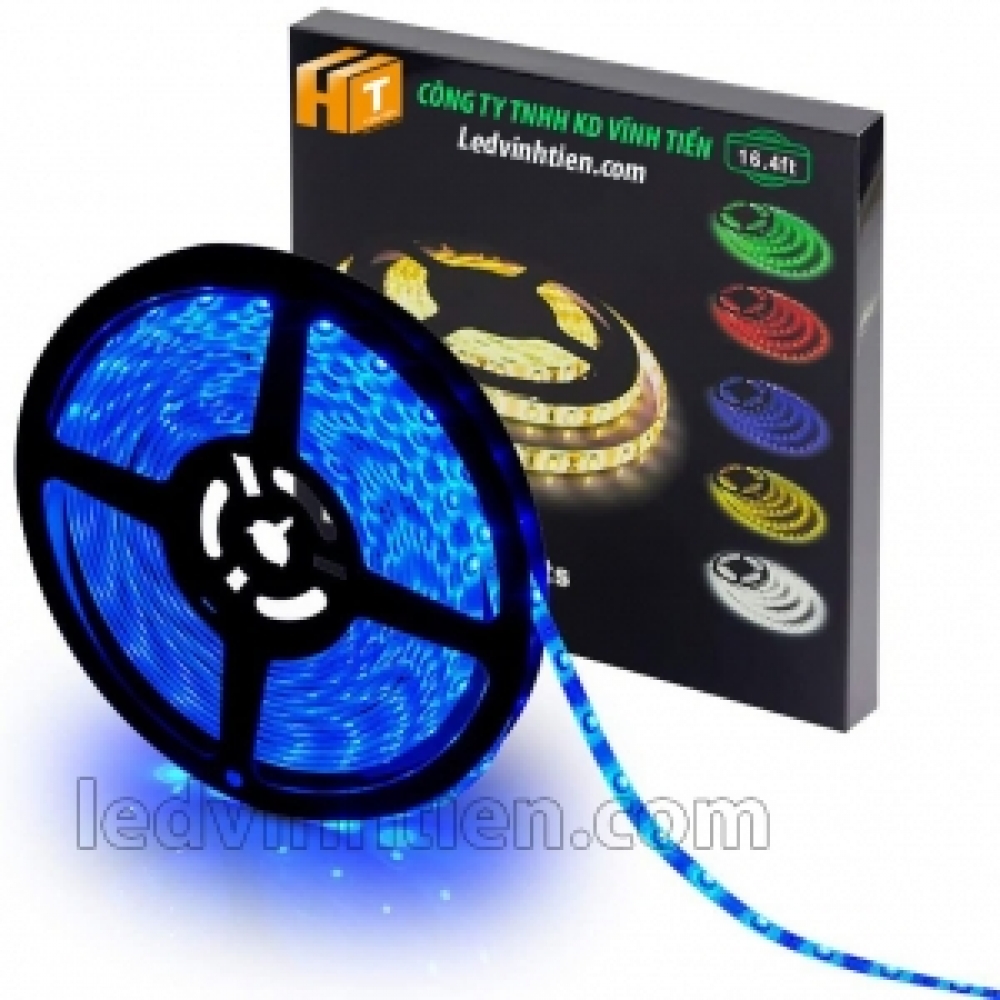 Led Dây 12V 5050 Có Keo Màu Xanh Dương