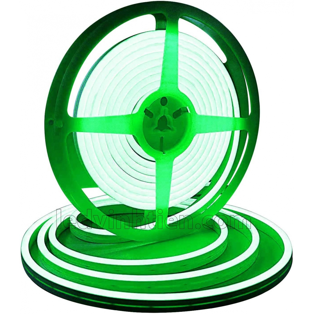 Led Dây Neon Flex 12v Màu Xanh Lá