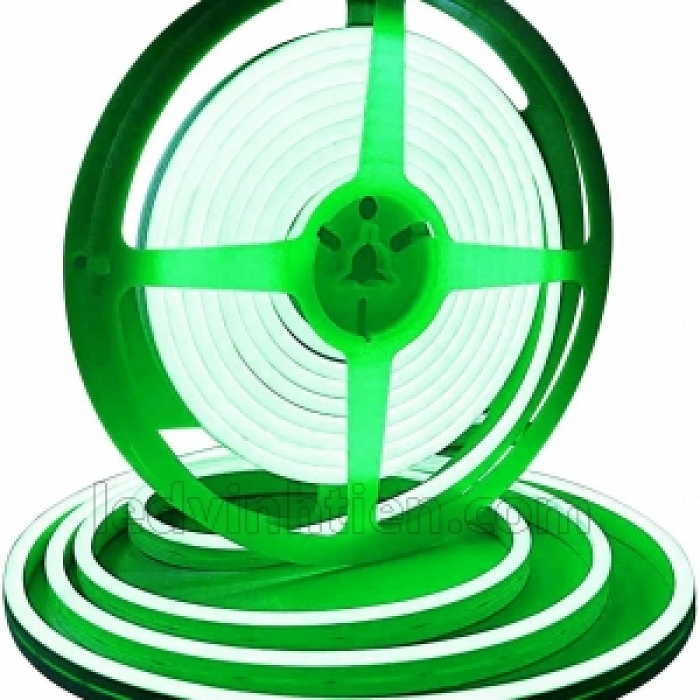 Led Dây Neon Flex 12v Màu Xanh Lá