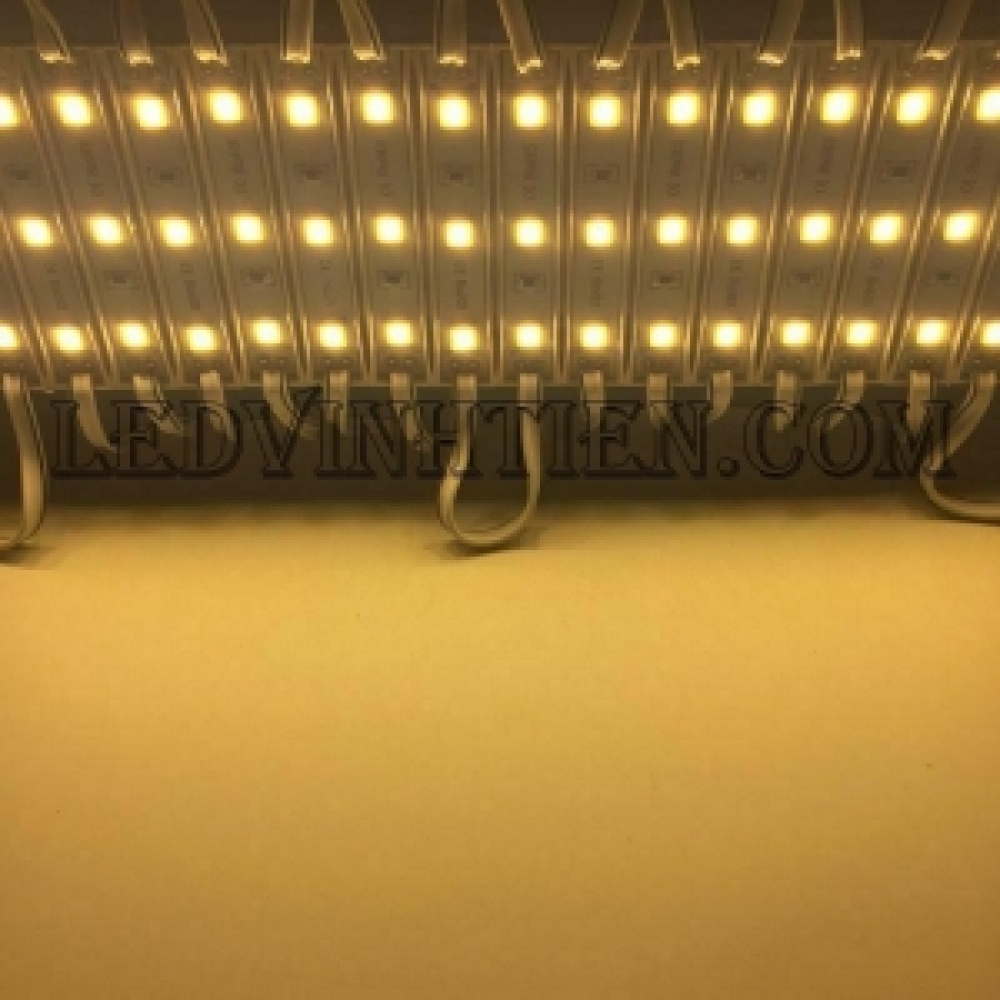 Led hắt 12V 5054 3 bóng warm white