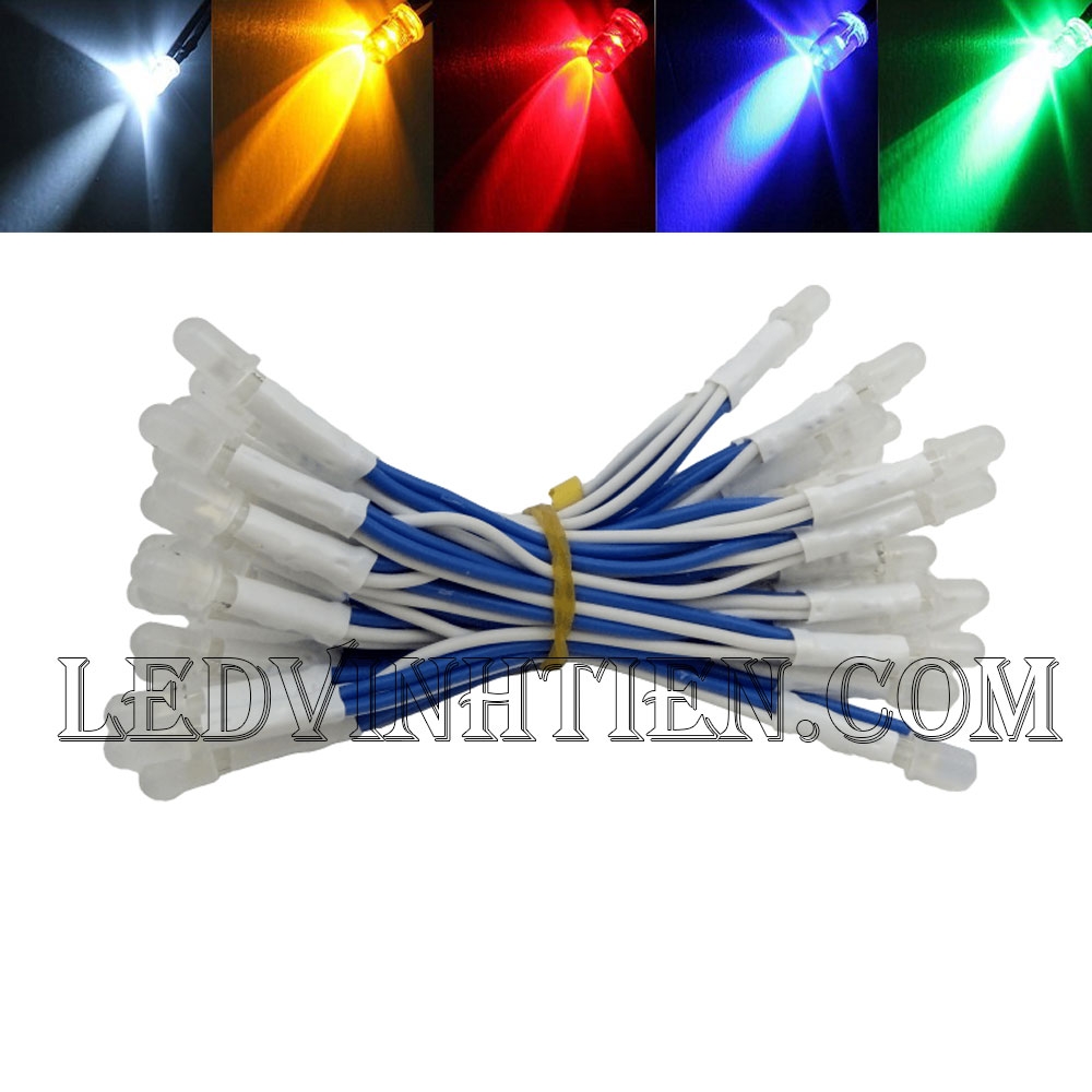 Led liền dây xanh dương