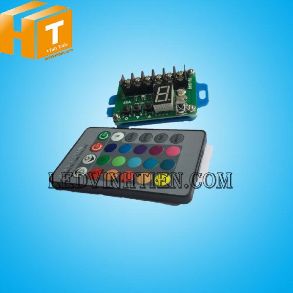 Mạch Điều Khiển Led 7 Màu 45A
