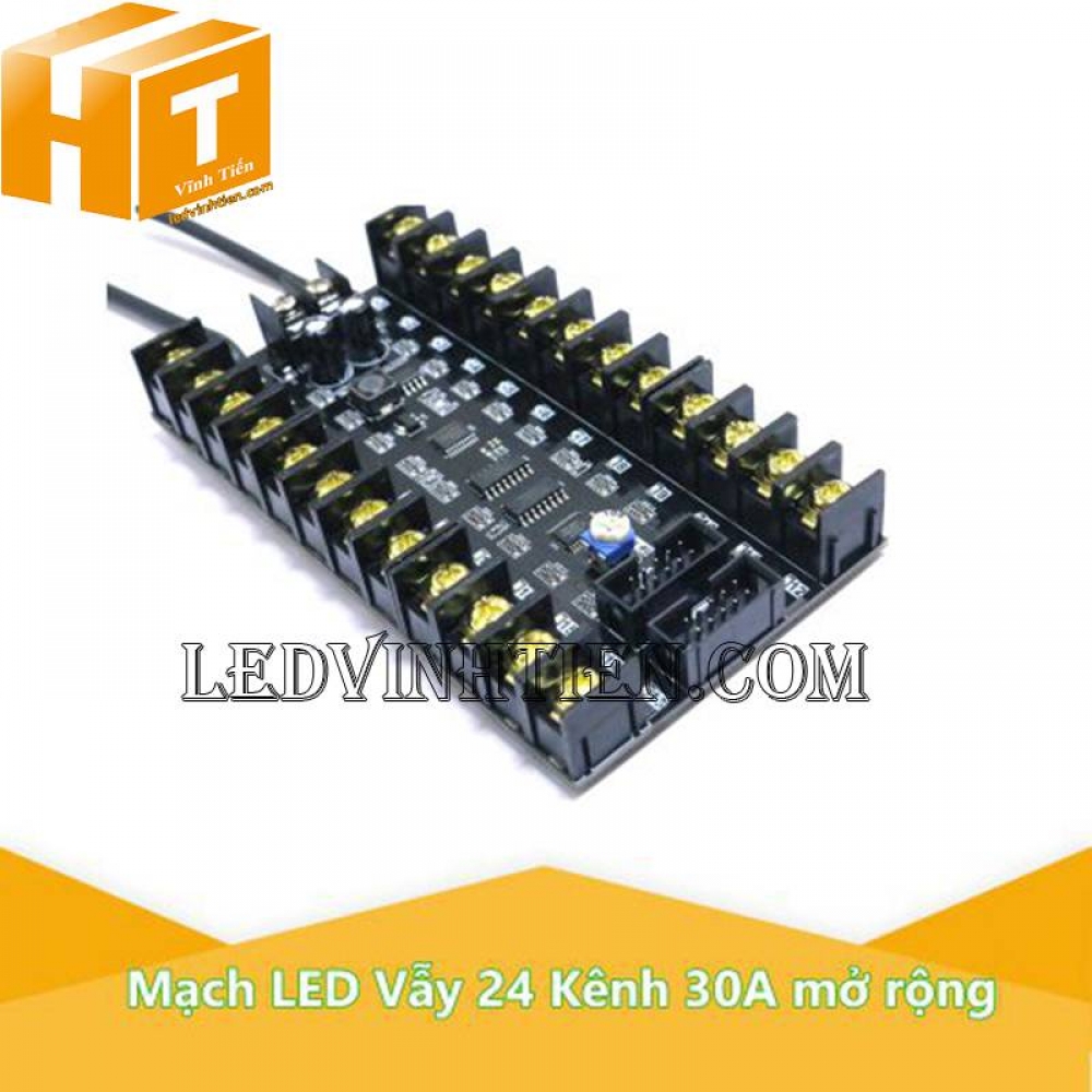 Mạch Led Vẫy 24 Kênh 30A