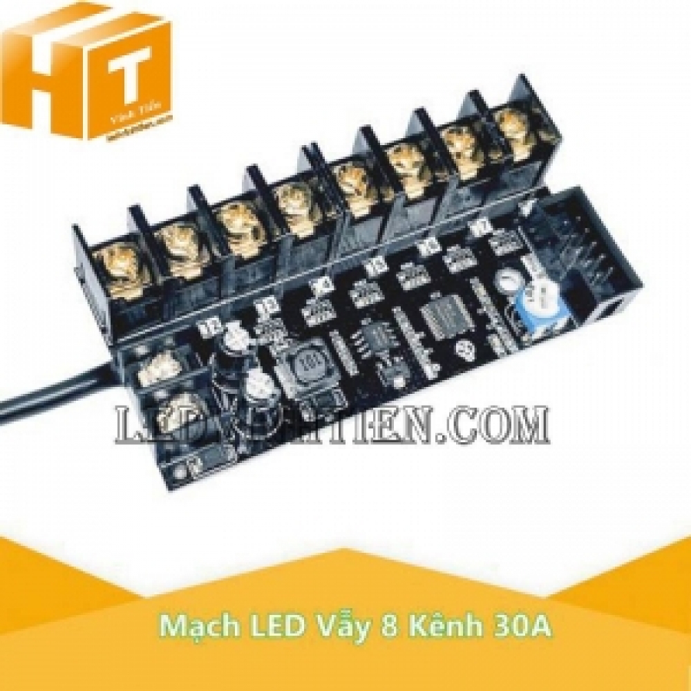 Mạch Led Vẫy 8 Kênh 30A