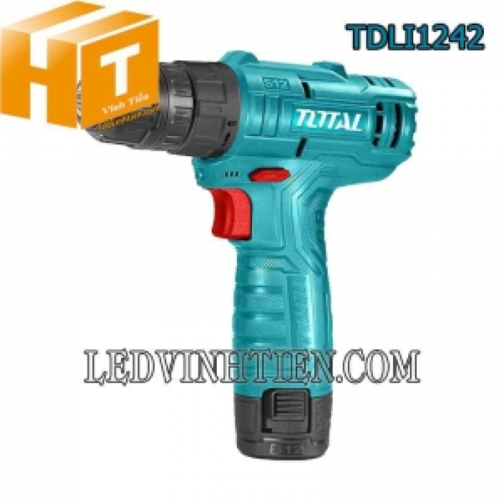 Máy khoan búa pin Total TDLI1242