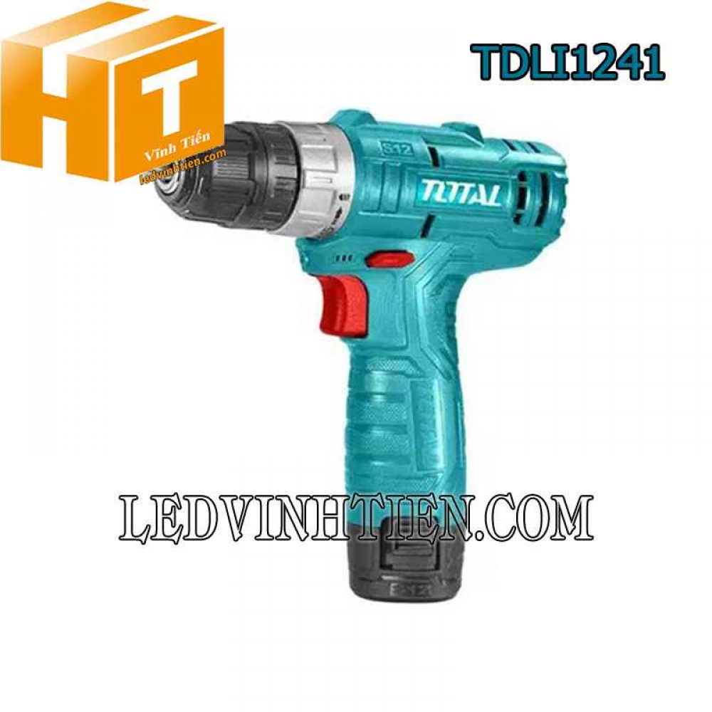 Máy khoan dùng pin Total TDLI1241