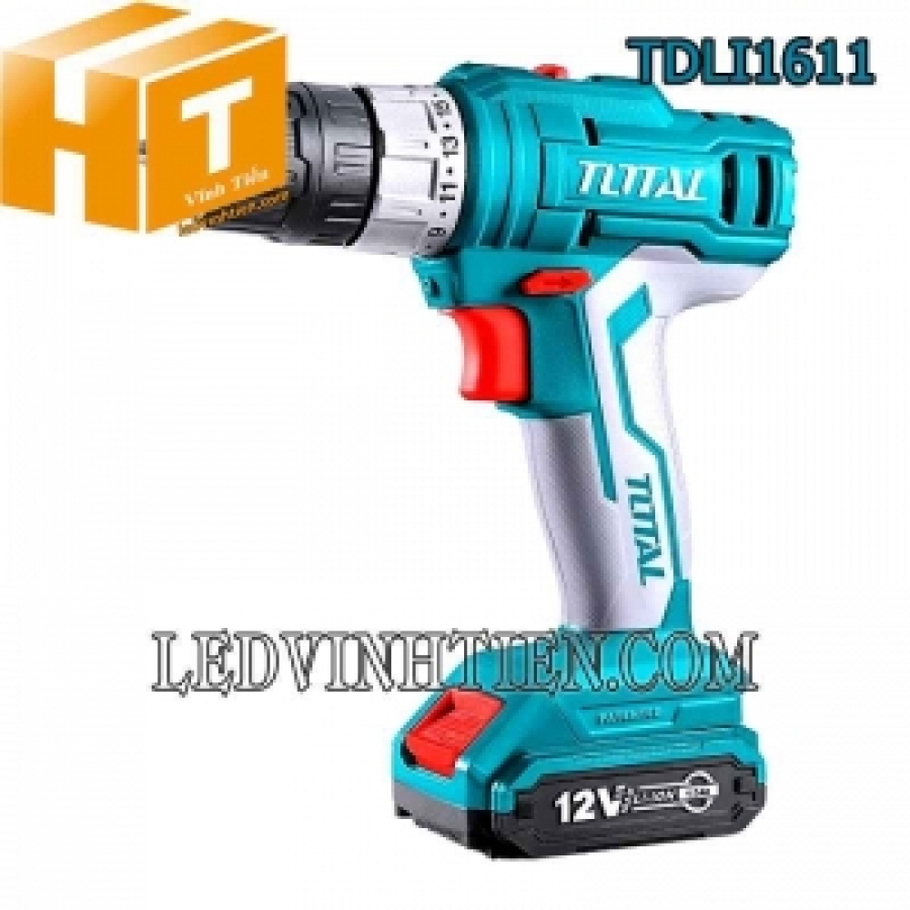 Máy khoan dùng pin Total TDLI1611